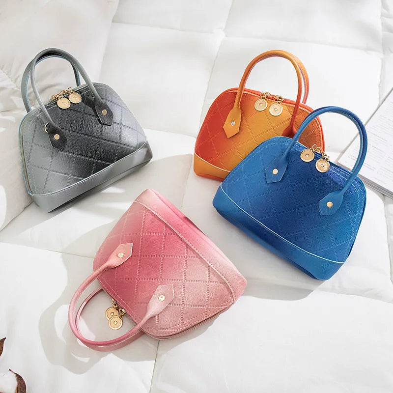 Girl Gradient Shell Bag Lady Wild Girl Heart Handbag Chain Bag