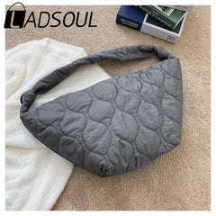LADSOUL Diagonalcross Bag Plus Cotton Handbag