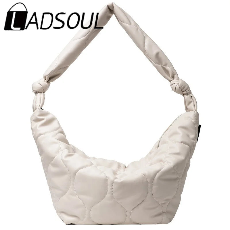 LADSOUL Diagonalcross Bag Plus Cotton Handbag