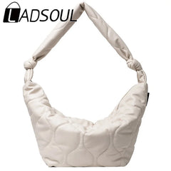 LADSOUL Diagonalcross Bag Plus Cotton Handbag