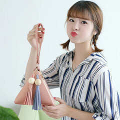 Mini Triangle Women Purse Lady Clutches Casual Phone Package