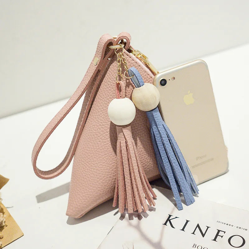 Mini Triangle Women Purse Lady Clutches Casual Phone Package