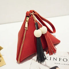 Mini Triangle Women Purse Lady Clutches Casual Phone Package