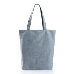 Canvas Flower Printing Large Capacity Shoulder Bag