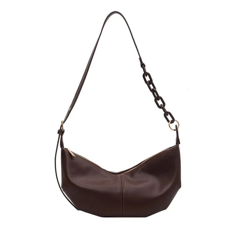 LADSOUL Women Soft Leather Handbags High Vintage Crossbody Bags