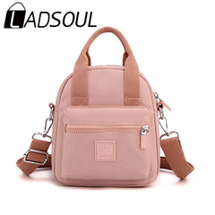 LADSOUL Women's Leisure Waterproof Nylon Handbag Messenger Bag