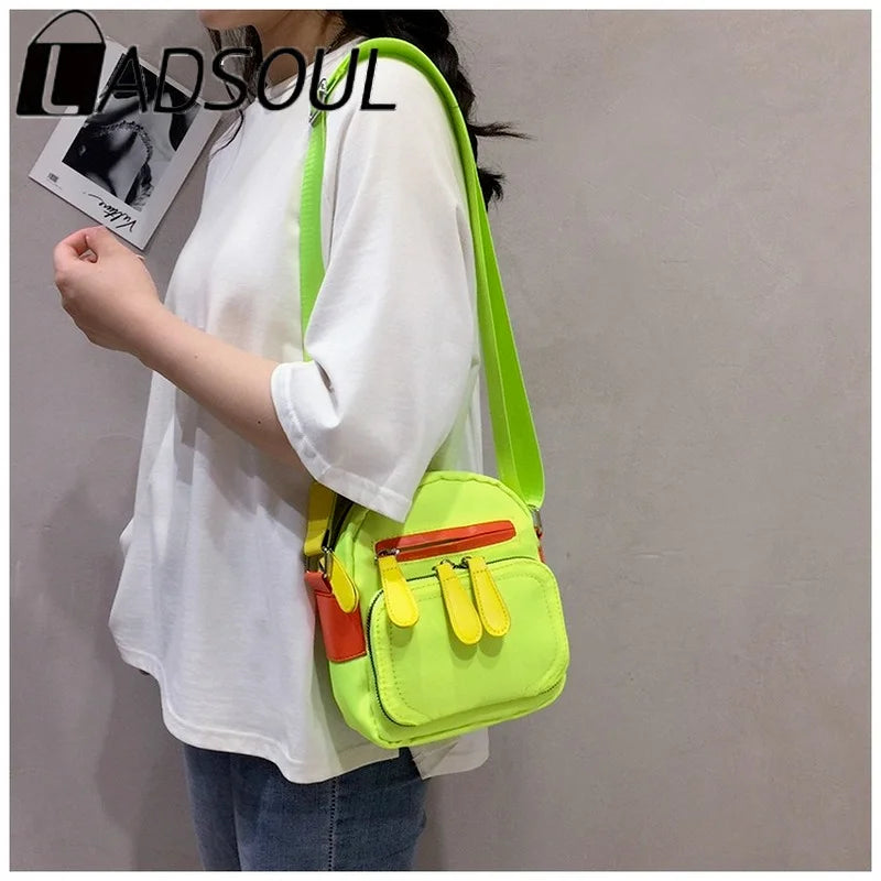 LADSOUL Women's Wallet Shoulder Messenger Bag Crossbody Bags