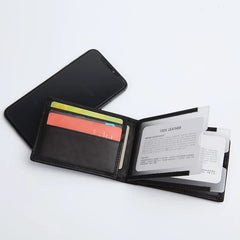 Leather Men Wallets Woven Wallet Men Famous Wallet Case