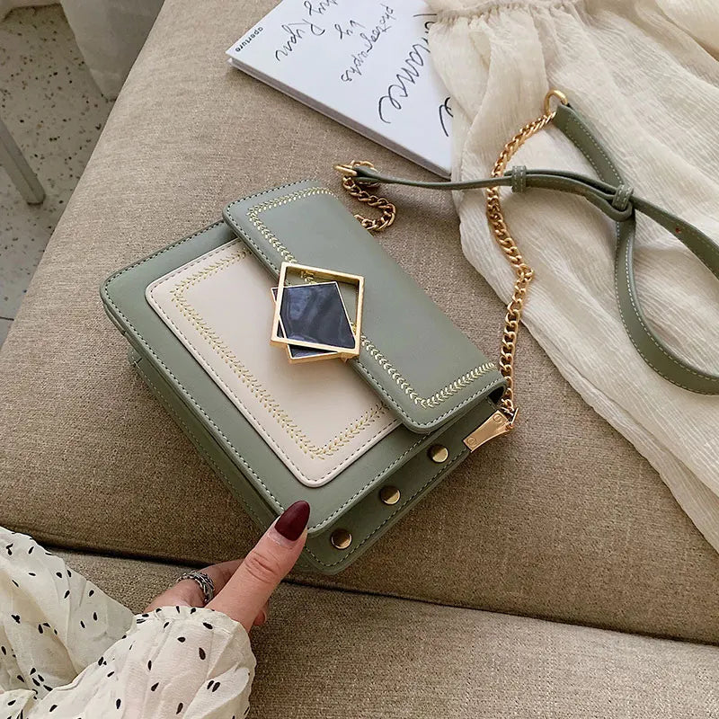 LEFTSIDE Crossbody Bags For Women Lock Travel Handbags