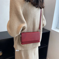 LEFTSIDE Flap Crossbody for Women Small Handbags Purses Shoulder Bag