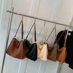 Retro Leather Women's Shoulder Bag