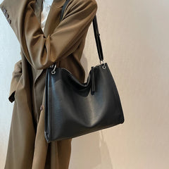 Retro Leather Women's Shoulder Bag