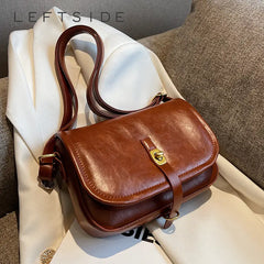 Women's PU Leather Crossbody Shoulder Bag Handbag