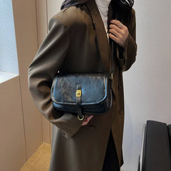 Women's PU Leather Crossbody Shoulder Bag Handbag