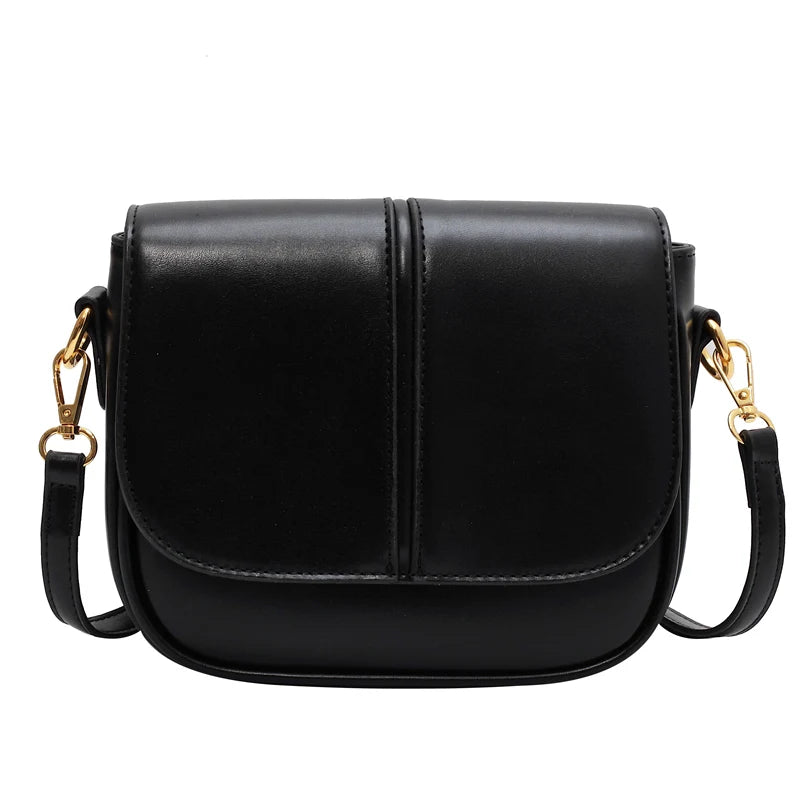 LEFTSIDE Saddle Crossbody Bag for Women - Winter Trends Handbag and Purse