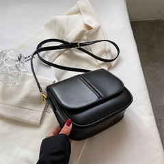 LEFTSIDE Saddle Crossbody Bag for Women - Winter Trends Handbag and Purse