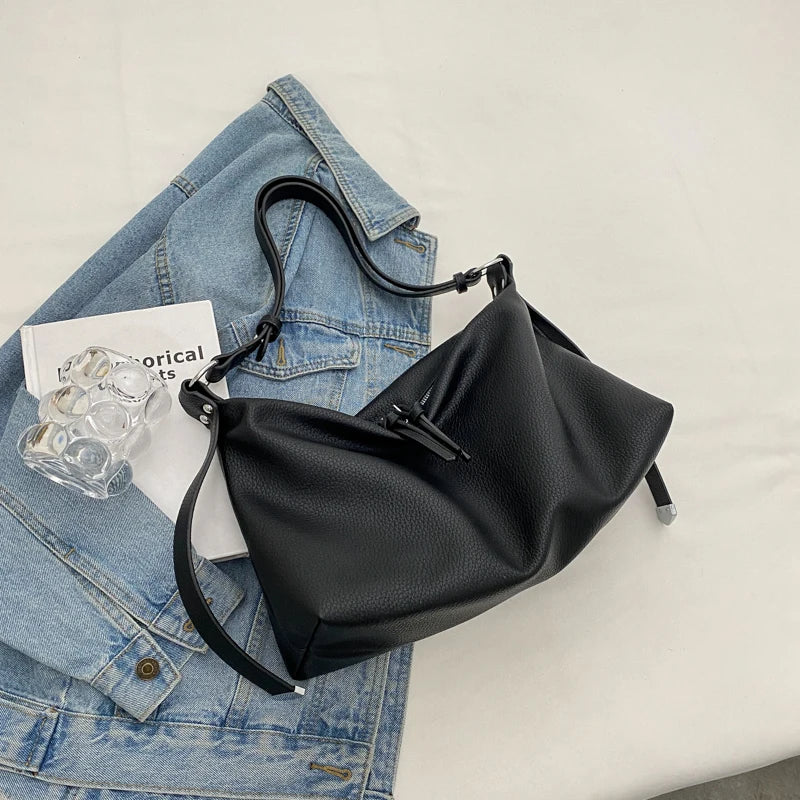 LEFTSIDE Shoulder Side Bag for Women High Capacity Leather Crossbody Handbags