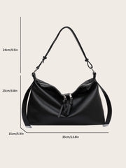 LEFTSIDE Shoulder Side Bag for Women High Capacity Leather Crossbody Handbags
