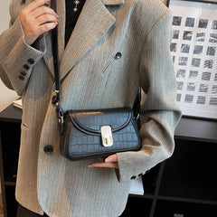Stone Pattern Small Crossbody Bag for Women