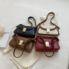 Stone Pattern Small Crossbody Bag for Women