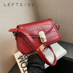 Stone Pattern Small Crossbody Bag for Women