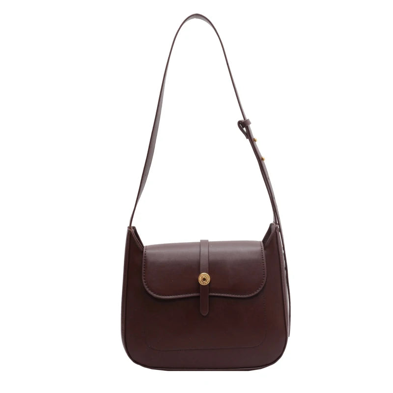 LEFTSIDE Vintage Crossbody Bags for Women Retro Small PU Leather Handbags