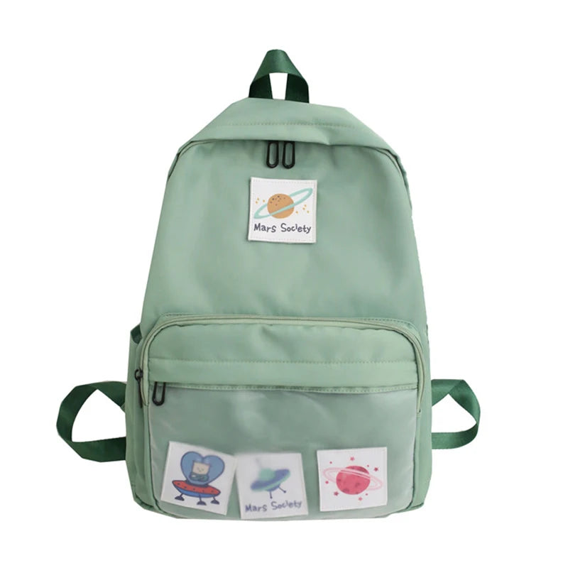 LENLEI Summer Women Backpack Printing Flowers Student Bag Casual Travel