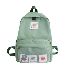 LENLEI Summer Women Backpack Printing Flowers Student Bag Casual Travel