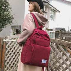 LENLEI Waterproof Nylon Women Backpack Large Capacity Travel Bag
