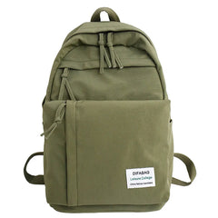 LENLEI Waterproof Nylon Women Backpack Large Capacity Travel Bag