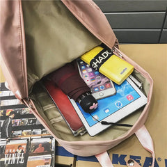 LENLEI Waterproof Backpack for Teenage Girls - Large Capacity Mochila
