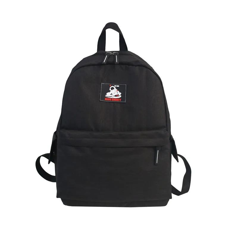 LENLEI Oxford Couple Backpack Solid Women Shoulder Bag Girls Schoolbag