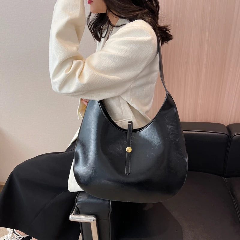 LETTSIDE Large Shoulder Side Bag for Women Winter High Capacity Tote Bags