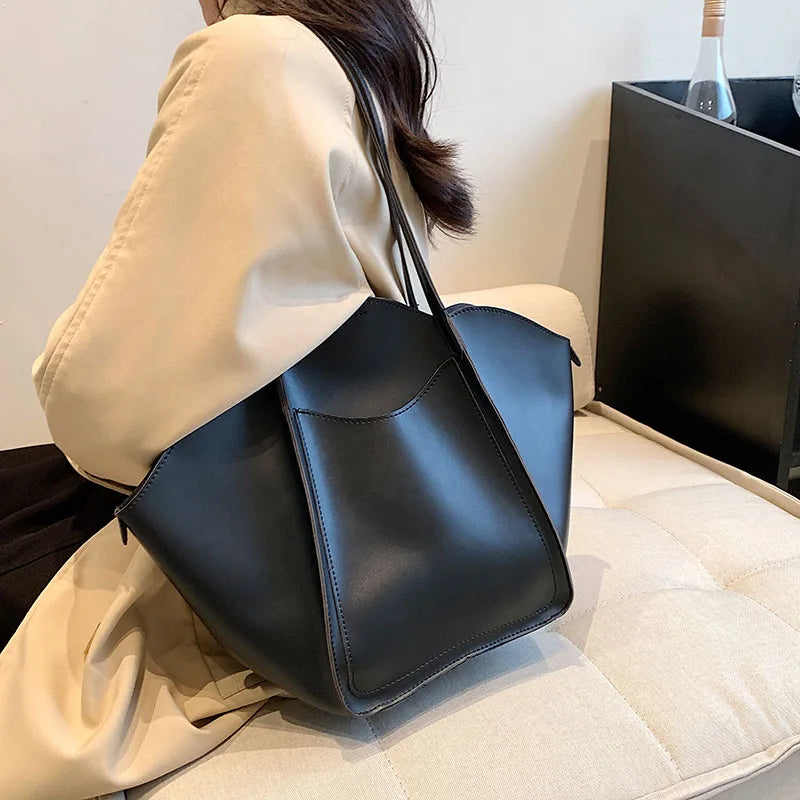 Winter Vintage Lady 2 Pieces Shoulder Side Purses and Handbags