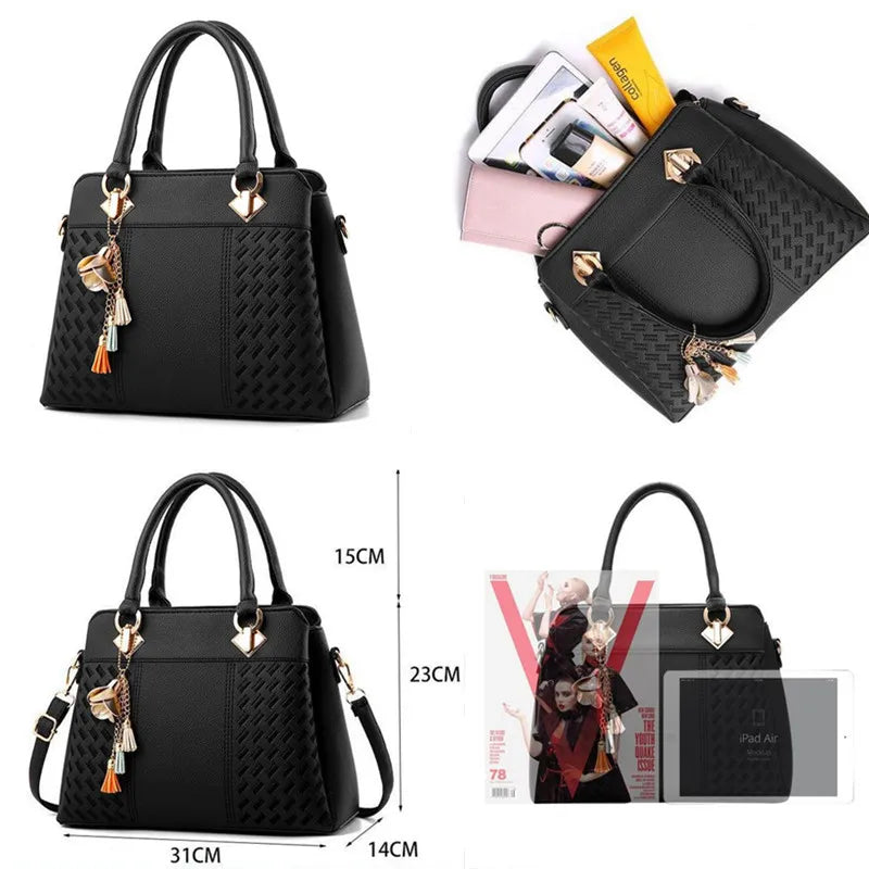 Women Leather Handbags Ladies Hand Bags Purse Shoulder Bags Sac a Main