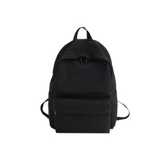 LUUYAH Canvas Backpack Large Capacity School Bag College Wind Travel Backpack
