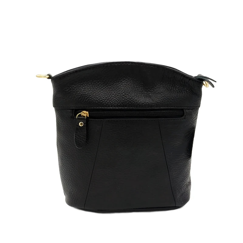 Cow Leather Shoulder Bag Flap for Women Mummy Casual Messenger
