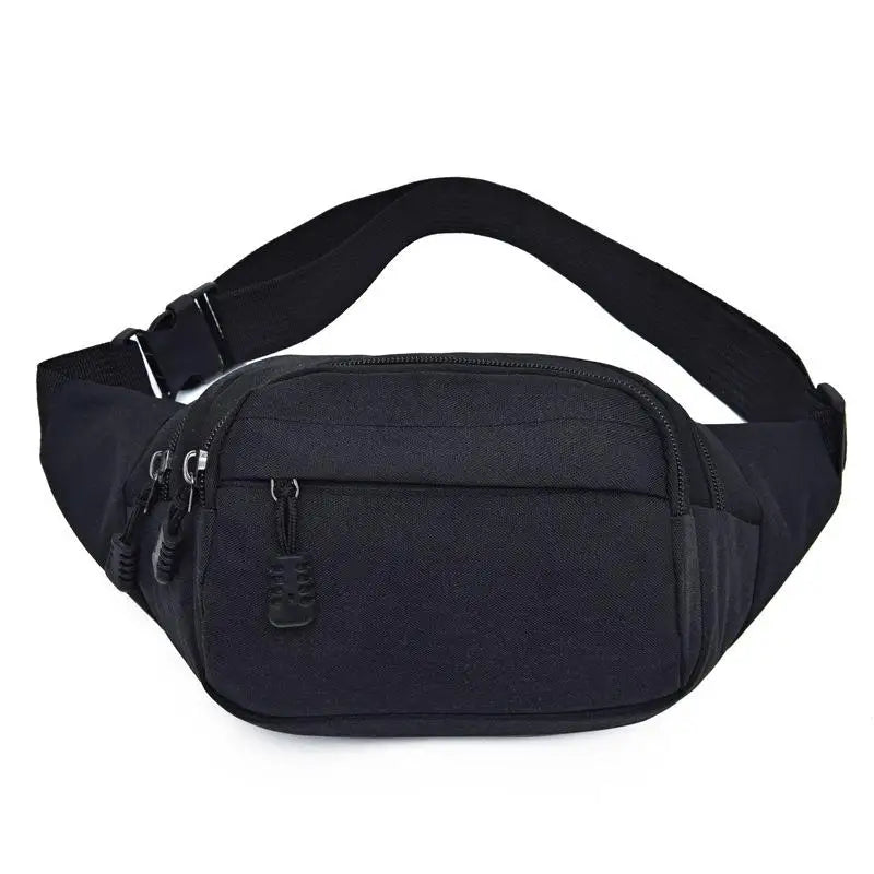 Canvas Waist Bag Men Chest Bag Fanny Pack Women Bag