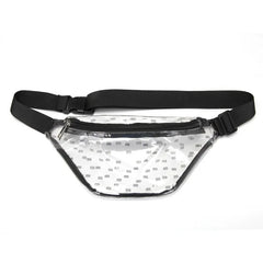 Transparent PVC Waist Bag for Women Holographic Fanny Pack