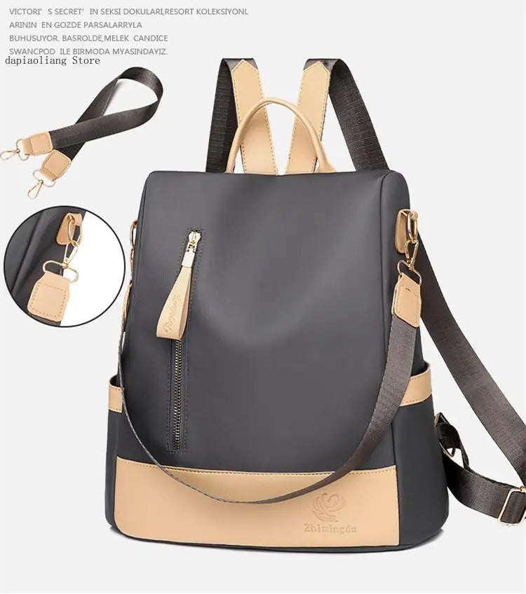 Women's Casual Backpack Waterproof Travel Bag