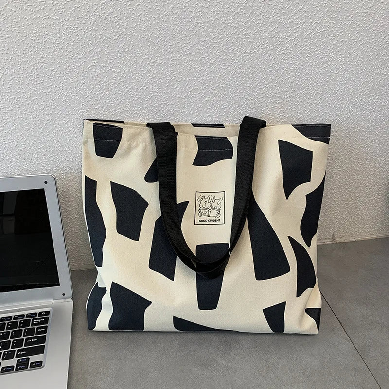 Women's Casual Tote Bag Canvas Shoulder Beach Bag