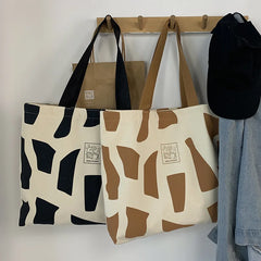 Women's Casual Tote Bag Canvas Shoulder Beach Bag