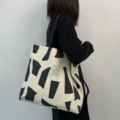 Women's Casual Tote Bag Canvas Shoulder Beach Bag