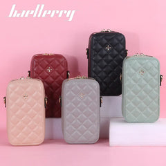 Soft Leather Shoulder Bag Chain Purse Women Wallet