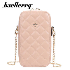 Soft Leather Shoulder Bag Chain Purse Women Wallet