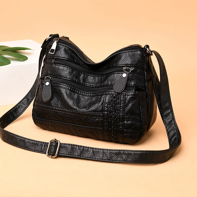 Women Messenger Bags Crossbody Shoulder Bag Tassel Handbags