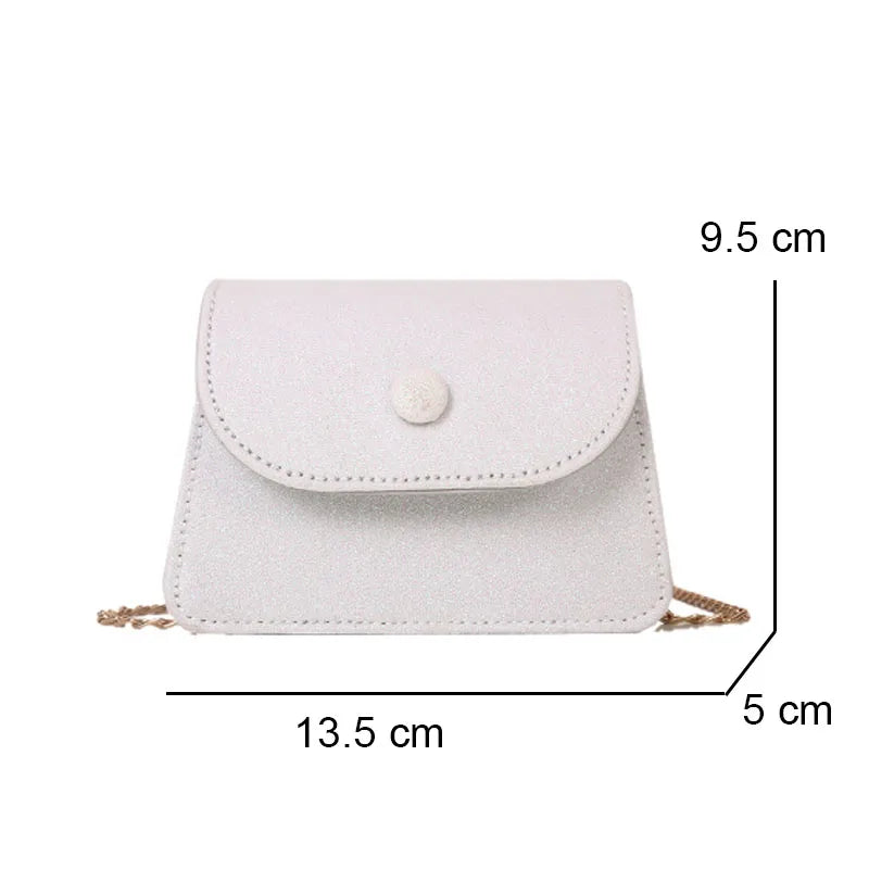 Shining Women Small Shoulder Underarm Bag Party Evening Clutch Bags