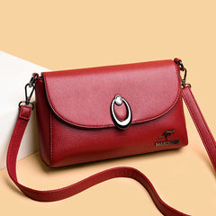 Women's Crossbody Bag High-Quality PU Leather Shoulder Handbag