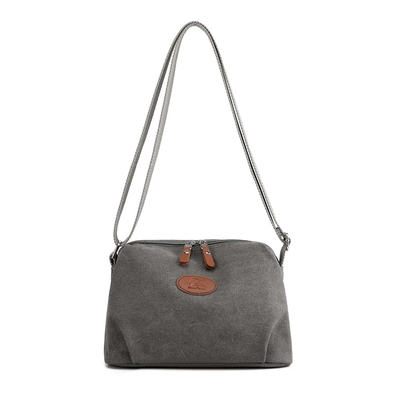 Canvas Crossbody Bag for Women Shoulder Tote Handbag Purse