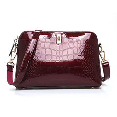 Women's Crossbody Messenger Bag Pu Leather Famous Shoulder Bag